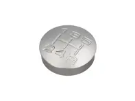 Inserto de pomo de cambio de marchas de aleación grabada para Porsche Boxster / 944 / 924 - 931424075001AJ - GI944