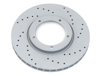 Rotor de disque de frein avant. Porsche 911 / 930 / 924 / 944 (OE Part No 477405083A / 91135104120) Sport Coat Z - 460.1017.52, 477405083A, 477405083D, 90135104116, 90135104118, 91135104120 - 460.1017.52