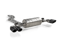 Akrapovic Evolution 系列（钛）。保时捷卡宴 / E-Hybrid / S E-Hybrid / Coupé (536.2) - OPF/GPF 2024>> - S-PO/T/3H, PAB253609D - S-PO/T/3H