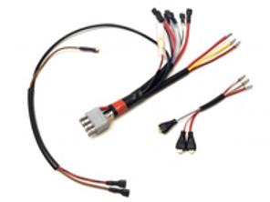 Rundstecker des Kabelbaums des Zündschalters. Porsche 911 / 912 1965 bis 1968 90161200302 - 90161200301