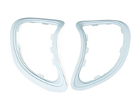 Buitenomranding inzetstuk voor Turbo Look Zijventilatieroosters Porsche 996 - 99650436101G2X, 99650436201G2X