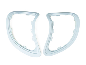 保时捷 996 Turbo Look 侧通风口外边框插件 - 99650436101G2X, 99650436201G2X