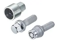 McGard Kit d'installation de boulons de roue verrouillables chromés 68044SU - 28023