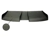 Difusor de parachoques trasero de fibra de carbono. Porsche 987 Caimán