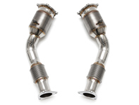 Pots catalytiques sport primaires. Porsche 957 Cayenne Turbo / Turbo S - 95511302140, 95511302150, 955113021DX, 95511302240, 95511302250, 955111022DX