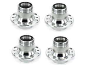 Stalen wielnaaf adapter kit voor 'Knock off' wielen (SET VAN 4) Porsche 356