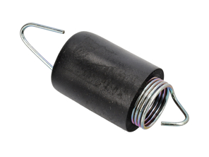 Terugslagveer van gasklephuis, met geluiddemper. Porsche 924 S / 944 - 94411007101