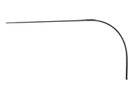 发动机罩释放线缆导管。保时捷 911 63-89 - 91150218100, 91150218100, 91150218100GRV - 1670750200