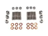 Exhaust head stud kit in Titanium. Porsche 911 65-83 - 99908500102, 99908500103, 90007602502, 9000760250C, 90006100701, 90006100702, 99906200702, 90006010601, 90006100801, 99906200802, 90006100802