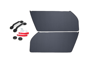 RS Door Panel Kit, with RED pull straps. Porsche 911/930/964/993 - 96455503X00, 964555830RD, 964555251008YR