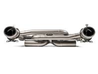 Akrapovic Slip-On 赛车线（钛金属）。保时捷 992 Carrera / S / 4 / 4S / Cabriolet - 992251053A, 992298019A