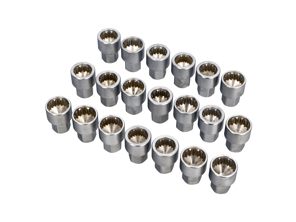 Juego de tornillos de rueda de seguridad. Porsche 970 Panamera / 958 Cayenne - 95836105700, 95836105710, 99136198001 - HTO4061