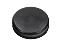 Middentunnel rubberen einddop in smokkelaarsdoos. Porsche 911 65-73 - 90257257120 - 9220108, 1683150100