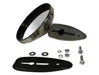 Retrovisor exterior redondo estilo Durant con aro. Porsche 911 1968-71 - 90173111101 - 1689100400, URO-004082, EP090748, 911278