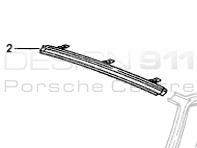 Pannello frontale del tetto. Porsche 993 1994-98 - 99350214300GRV