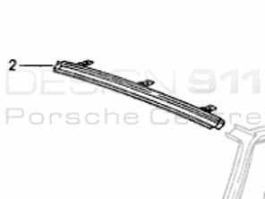 Roof Front Panel. Porsche 993 1994-98 - 99350214300GRV
