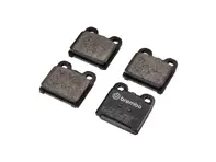 Pastillas de freno, Traseras. Porsche 356C / 911 1965-68 - P 06 001, P06001, 91135293901, 91135293902