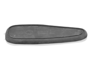 Base de goma para retrovisor exterior. Porsche 356C - 64473112910