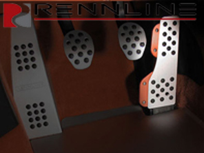 Rennline Gas Pedal  Rubber Grip. Porsche 944/924/968/996/997/Boxster/Cayman/991/Panamera - P71, P71