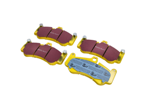 EBC YELLOW Brake Pads 'Fast Road' Front. Porsche 996 GT2 / 996 GT3 / 997 GT3 / 997 Turbo - 99635194800, 99635194802, 98035193900 - DP 41516R, DP41516R