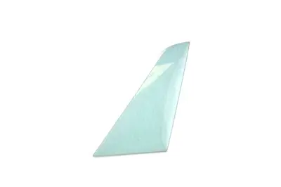 Lightweight front 1/4 window glass, Blue Tint. 5mm plexiglass Porsche 911 69-89 COUPE / 964 COUPE - 91154251100, 91154251200
