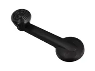 窗户把手，锌，黑色。保时捷 914 - 111837581J, 1138375813 - 8188300200