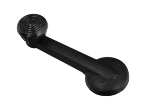 Fenstergriff, Zink, Schwarz. Porsche 914 - 111837581J, 1138375813 - 8188300200