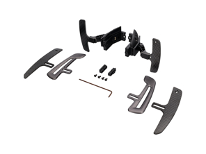 Magnetic PDK GT3 RS style paddle shifter set for Sport Design Steering Wheel. Porsche 992 / 971.2 Panamera / 95B Macan