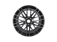 Llanta de diseño 911 turbo de 21" acabado titanio Trasera 11,5J x 21 ET69. Porsche 971.2 Panamera - 971601025ANOC6