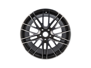 Jante 21" design 911 turbo finition titane Arrière 11,5J x 21 ET69. Porsche 971.2 Panamera - 971601025ANOC6