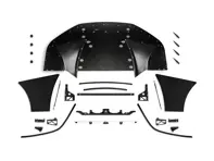 Voorbumper onderste splitter kit. Porsche 991.1 GT3 RS