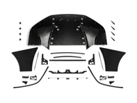 Front bumper lower splitter kit. Porsche 991.1 GT3 RS