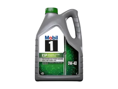 Huile moteur Mobil 1™ ESP X4 0W-40 à technologie synthétique avancée, 5 L - 157814, 0W-40, 00004321093 - 157814