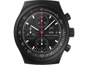 Horloge murale Porsche Chronograph 1 All Black, noire. - WAP0701500RIND