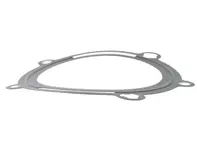 Joint flange gasket. Porsche 970 Panamera - 94810122341, 94810122340, 522.341