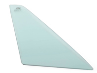 Front 1/4 window glass, Green Tint. Porsche 911 / 964 TARGA - 91154250341, 91154250441