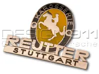 Insigne Reutter, 1950 à 1953. Porsche 356 - PSP72300100, PCG72300100