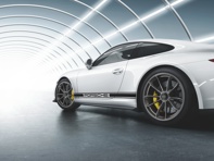 Strisce decorative laterali con logo PORSCHE. Porsche 991 turbo/GT2 RS/GT3 RS - 99104480165, 99104480166, 99104480167, 99104480168