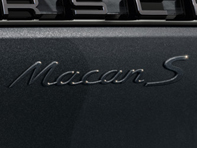Achterembleem MACAN S, gegrond. Porsche Macan II / Macan II S - 95B04481571G2X, 95B04481571