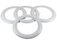14' wieldoppenset, wit. Porsche 356 - AC601214A, 8160300410