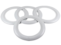 14' wieldoppenset, wit. Porsche 356 - AC601214A, 8160300410