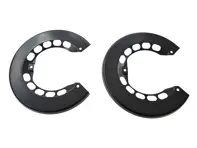 Piastre copridisco freno Set di 2 POSTERIORI. Porsche 911 1974-89 - 91135280120, 911.352.801.20, 911 352 801 20 - SC296, 1664300200