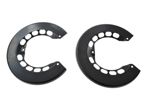 Brake disc cover plates Set of 2 REAR. Porsche 911 1974-89 - 91135280120, 911.352.801.20, 911 352 801 20 - SC296, 1664300200
