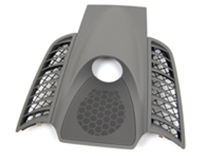 Upper centre dashboard trim. Porsche 958 Cayenne - 95855218901, 95855218901DE1, 958552189014U0, 958552189015Q0, 958552189016W0, 95855218901OA6, 95855218901OL7