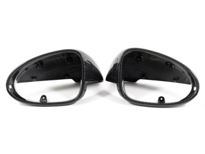 Le rétroviseur Rennline couvre la fibre de carbone. Porsche 95B Macan - 95B857527G2X, 95B857528G2X