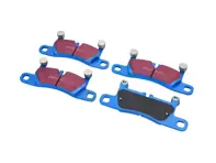 EBC蓝色后刹车片“街道和赛道两用”。适用于保时捷991/981/718/958 Cayenne。 - 99135293904, 99135293902 - DP52098NDX