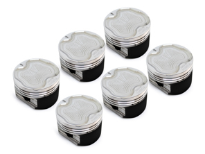 Wössner 锻造高压缩活塞套件。保时捷 986 Boxster 2.5L - 99610303111, 99610303112 - K9568DA