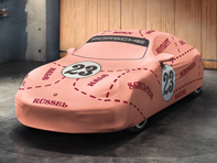 Car Cover Indoor OE, with Pink Pig design. Porsche 992 (911) GT3 with Touring-Package - 99204401218