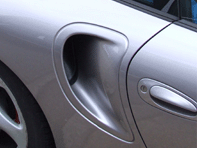 Prese d'aria laterali Turbo. Porsche 996Turbo - 99650436101G2X, 99650436201G2X