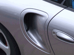 Side Air Vents Turbo. Porsche 996 Turbo - 99650436101G2X, 99650436201G2X